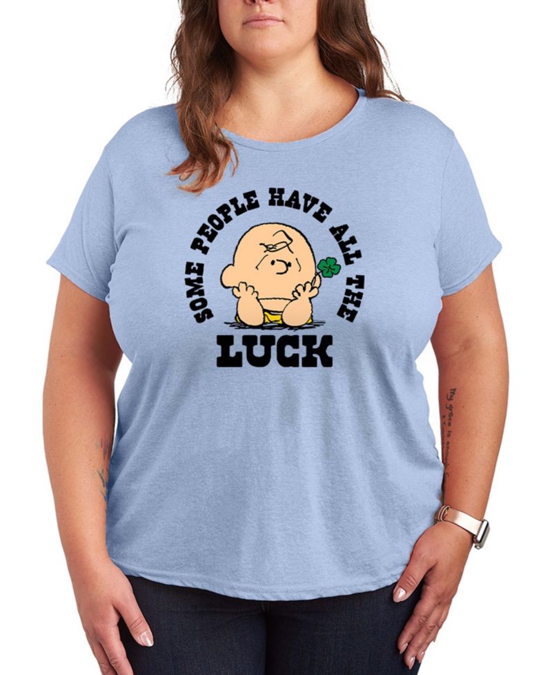 Plus Size Short-Sleeve Graphic T-Shirt