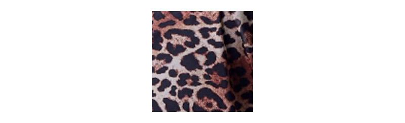 Women's Bold Leopard Print Mini Dress