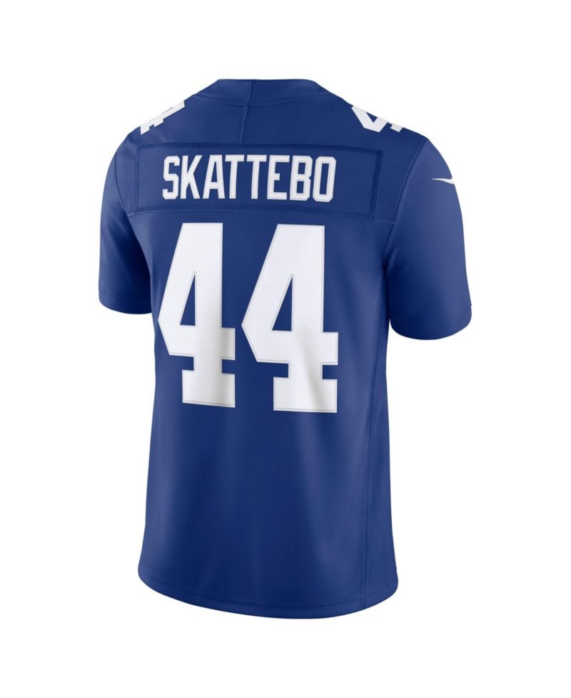 Men's Cam Skattebo Royal New York Giants Vapor F.U.S.E. Stitched Limited Jersey