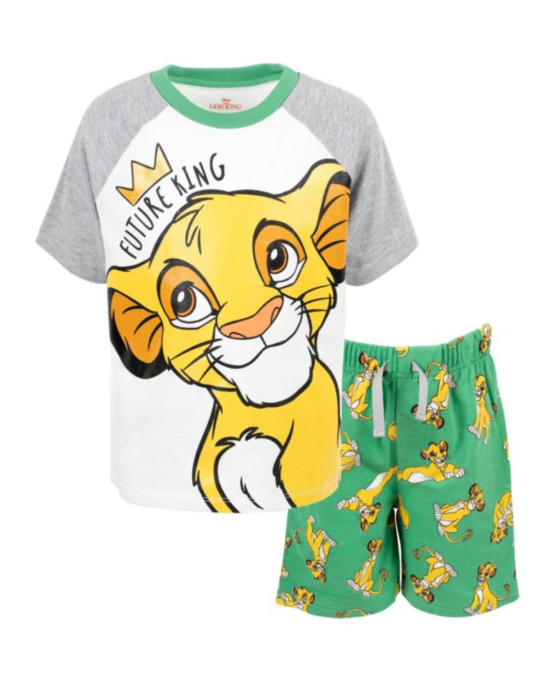 Toddler Boys (2T-5T) Simba 2-Piece T-Shirt and Shorts Set