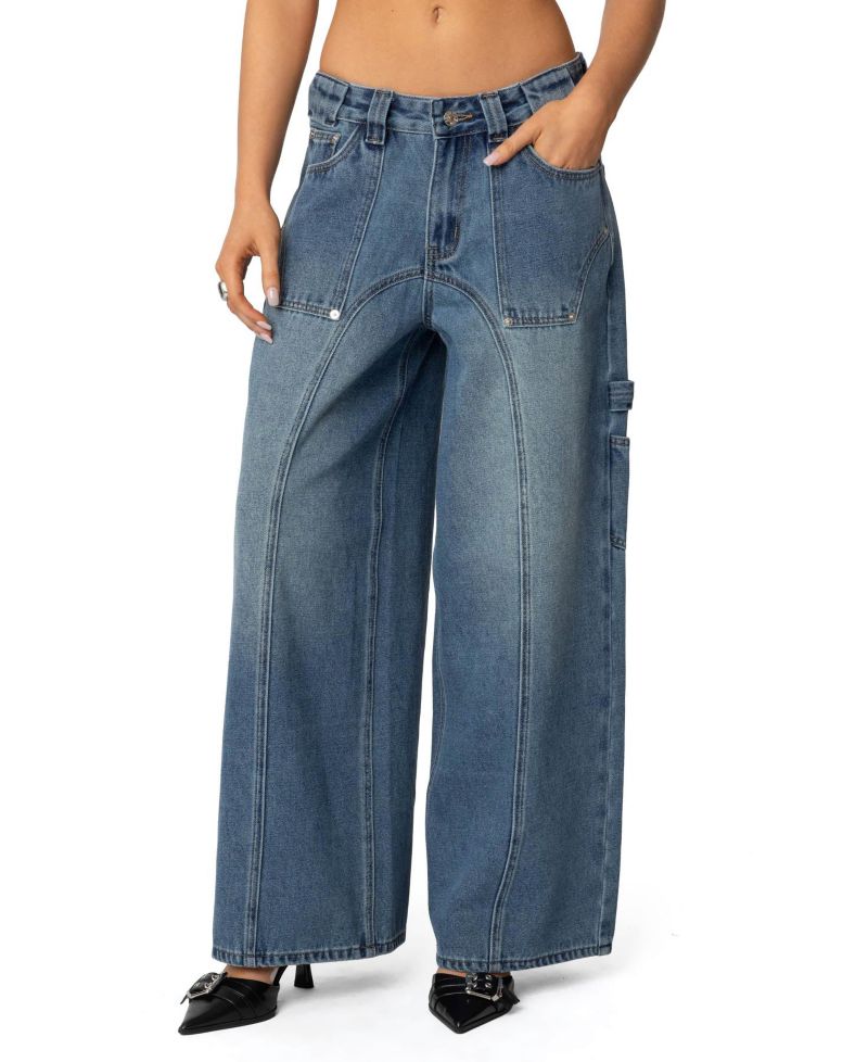 Women's Tal Baggy Low Rise Carpenter Jeans