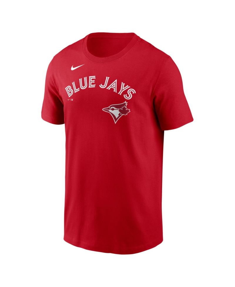 Men's Red Toronto Blue Jays Wordmark T-Shirt