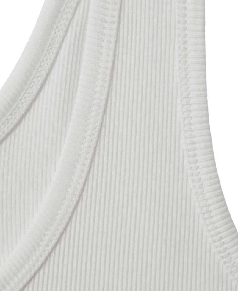 Women's Violet Scoop Neck Rib Vest