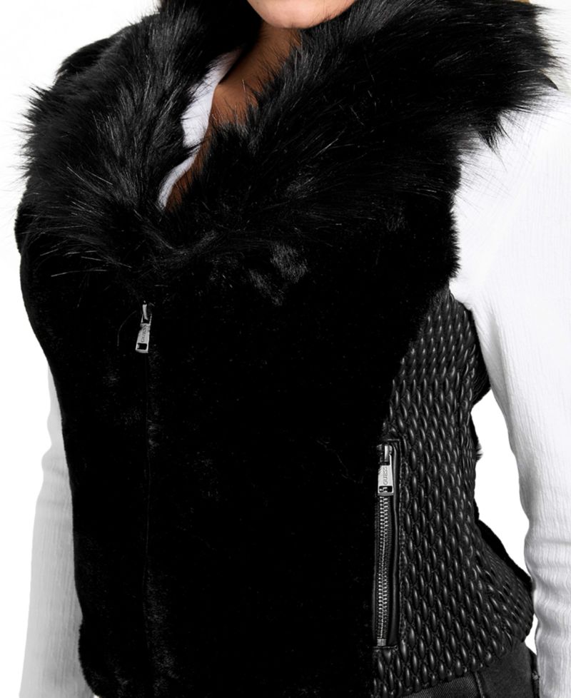 Women's Amari Sleeveless Faux Fur Vest