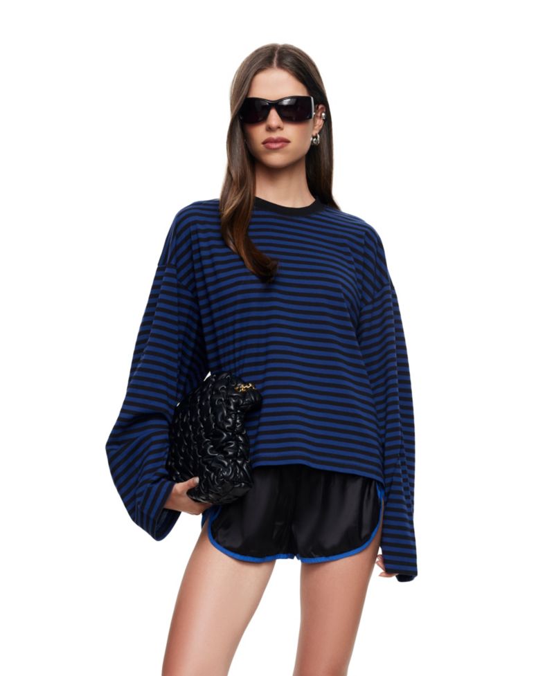 Women's Bloom Round-Neck Long-Sleeve Top
