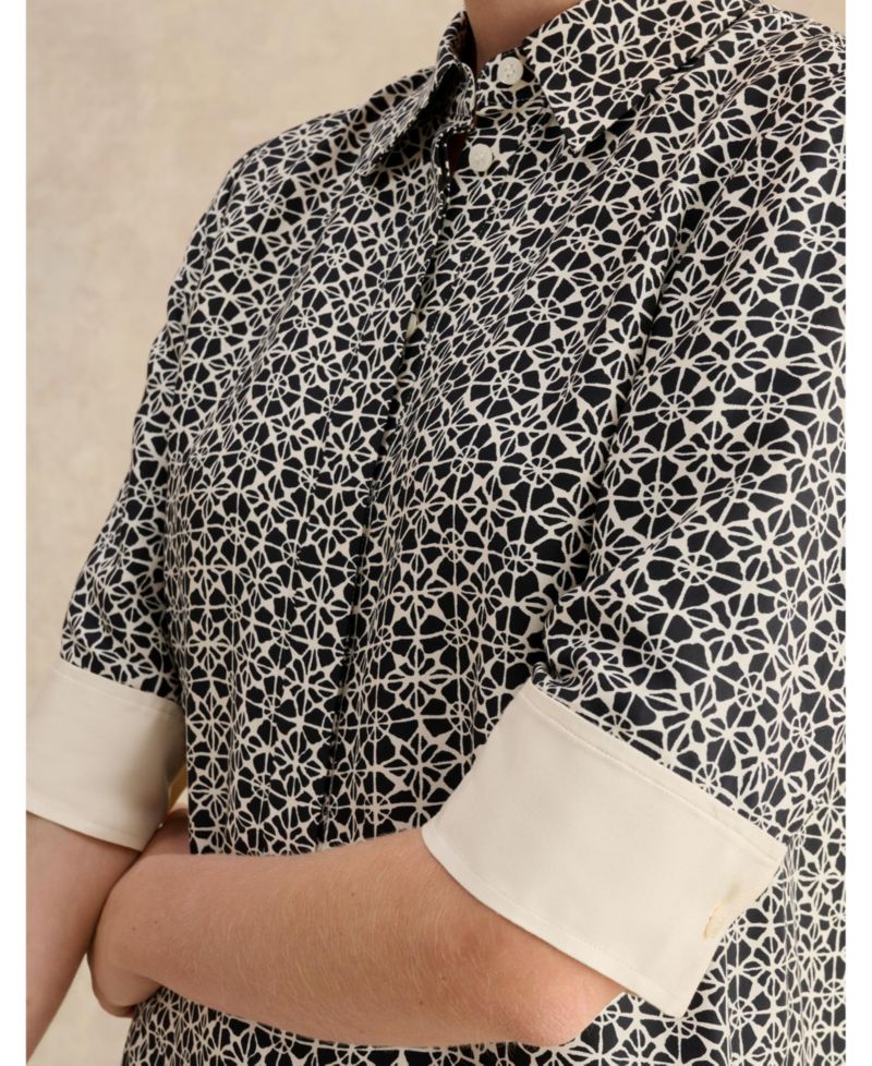 Women's Marciella 3/4 Sleeve Printed Mini Dress