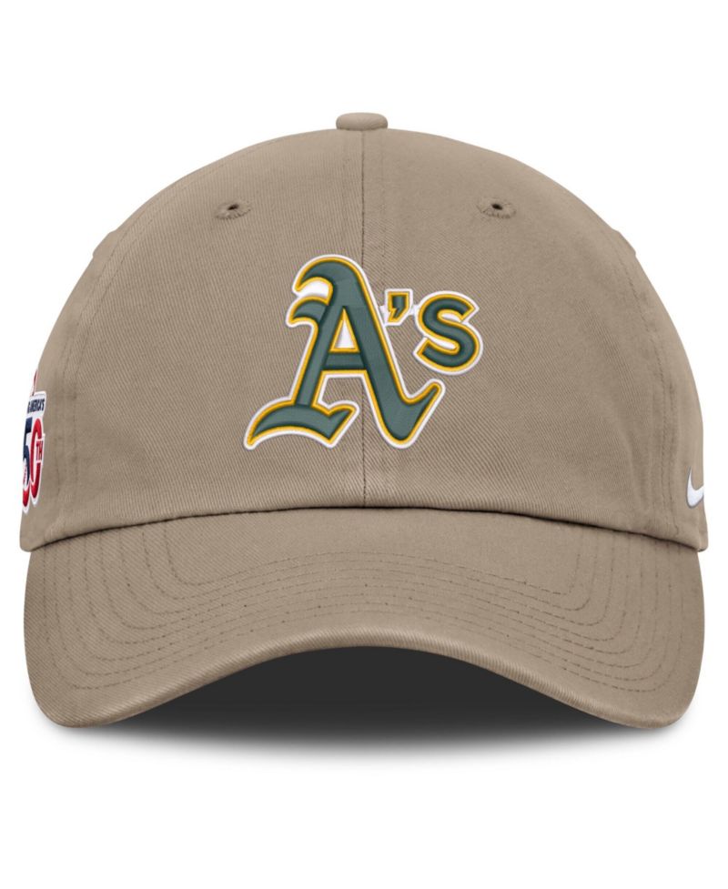 Men's Khaki Athletics Celebrating America's 250th Club Adjustable Hat