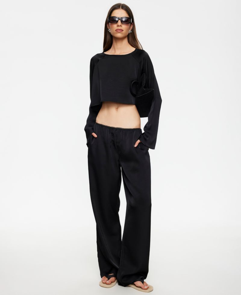 Women's Straight-Leg Pull-On Pants
