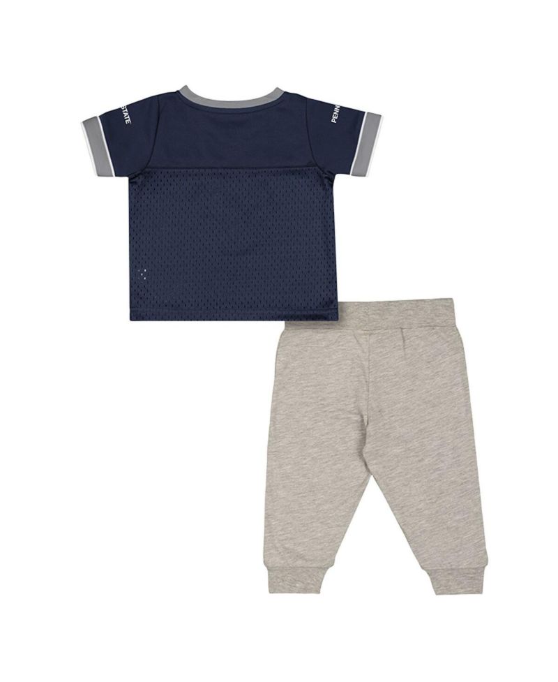 Baby Boys and Girls Newborn 2-Piece Penn State Nittany Lions Nothing but the Hits Football Set