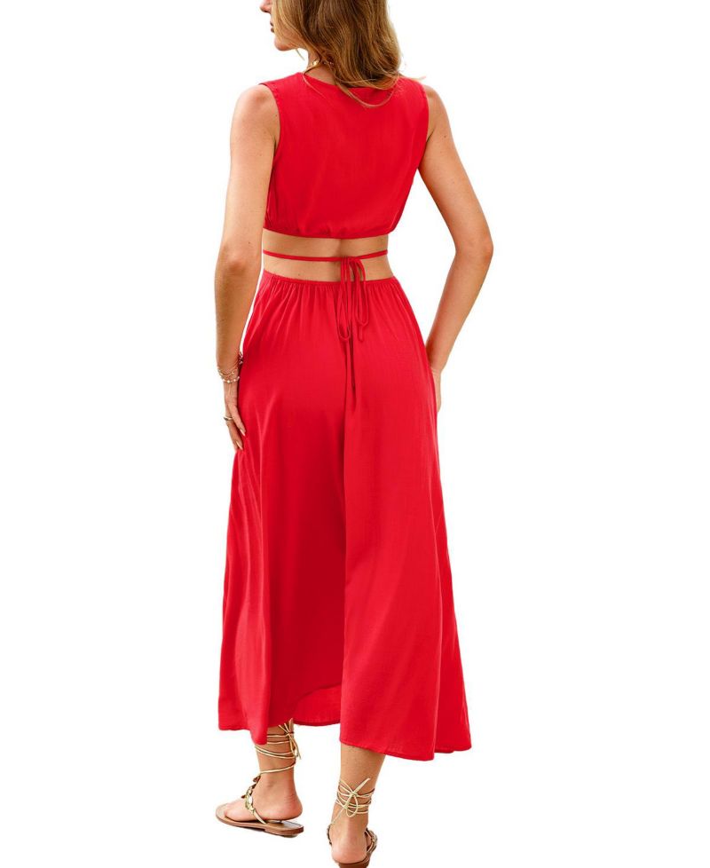 Women's Beachside Reception Maxi Beach Dress