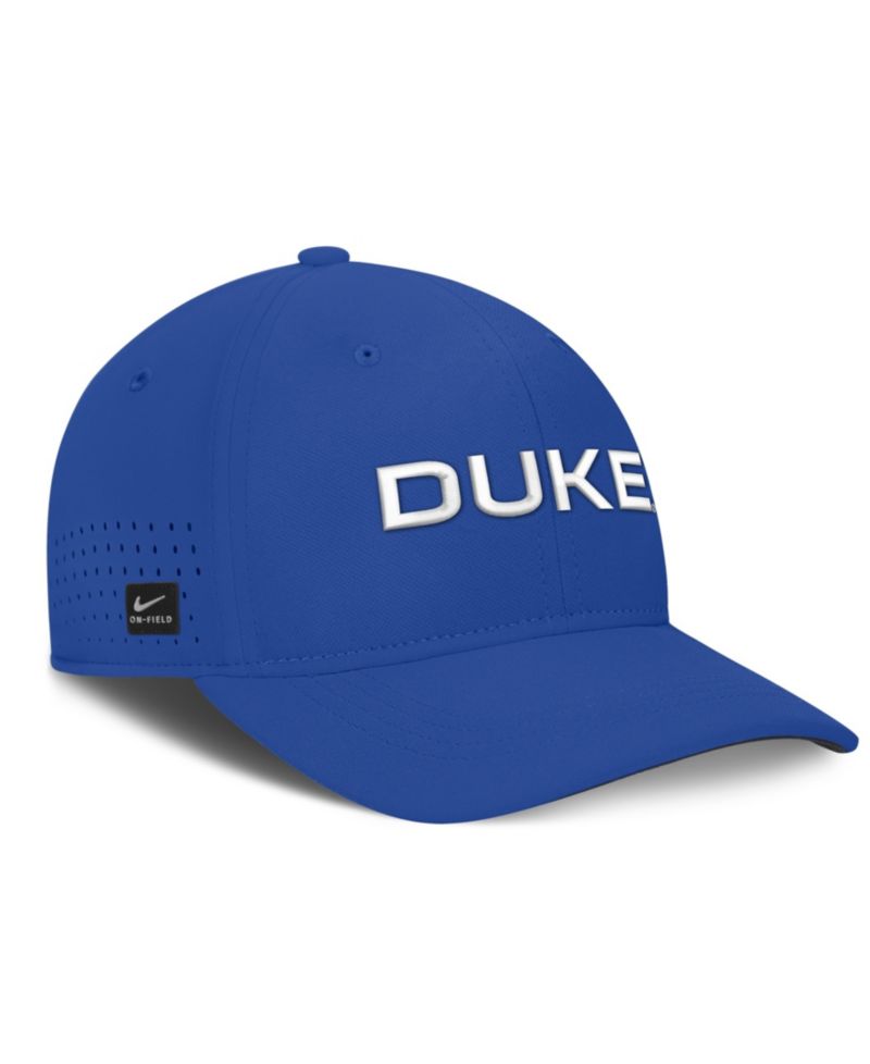 Men's Royal Duke Blue Devils Gameday Aerobill Swooshflex Dri-FIT Hat