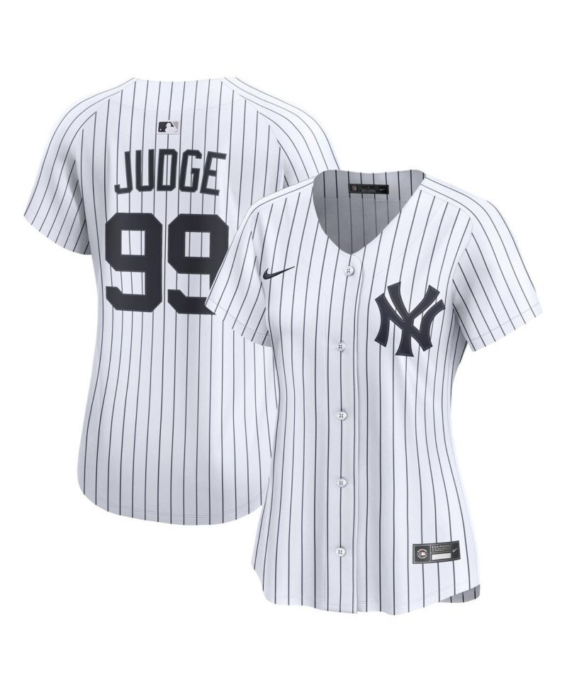 Women's Aaron Judge White New York Yankees Home Limited Player Jersey
