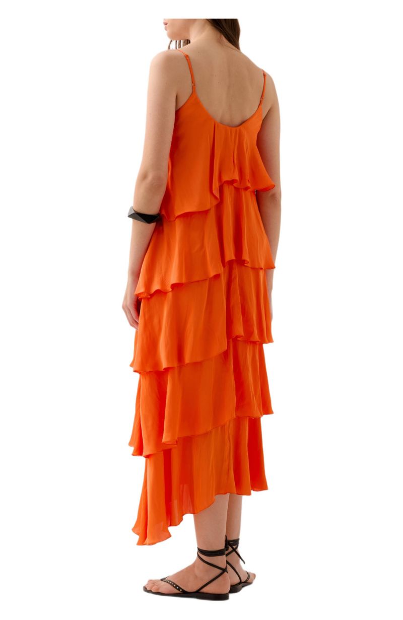 Women's Slip Ruffle Dress