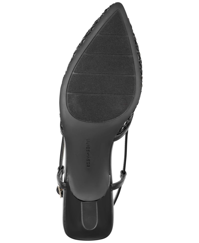 Women's Hetty eFlex Woven Slingback Kitten Heel Pumps
