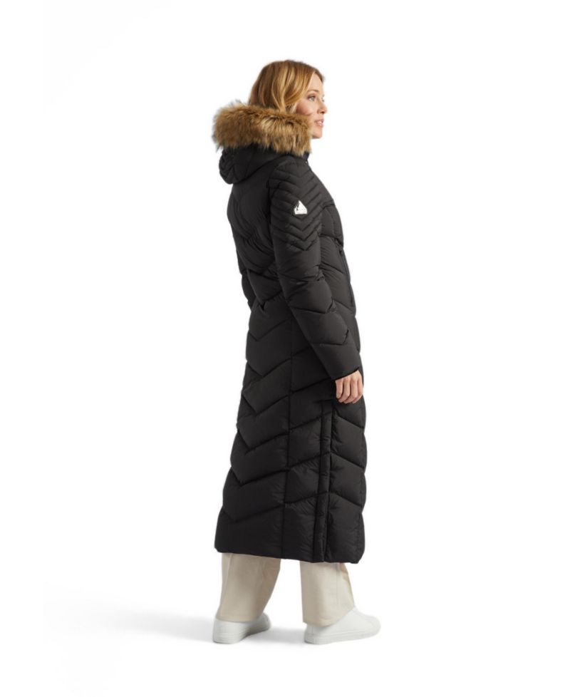 Women's High Neck Maxi Puffer Coat