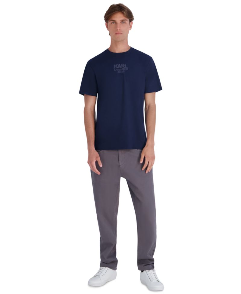 Men's Tetrix Textured Logo T-Shirt