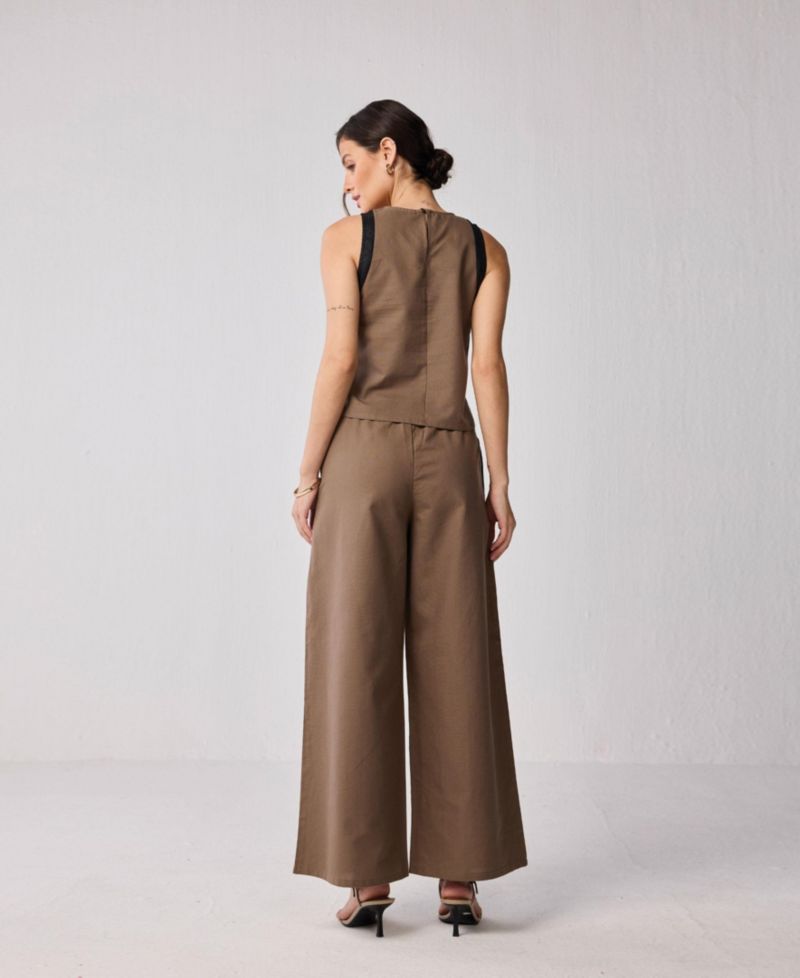 Women's Wide-leg Drawstring Pants