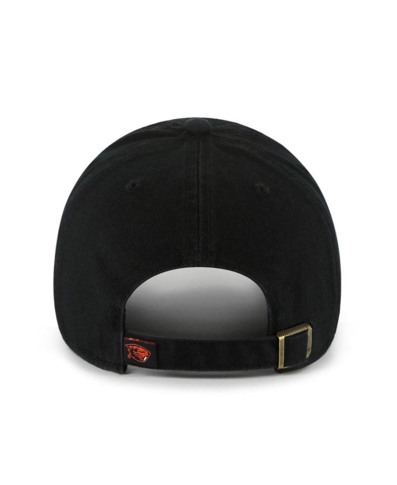 Men's Black Oregon State Beavers Clean Up Adjustable Hat