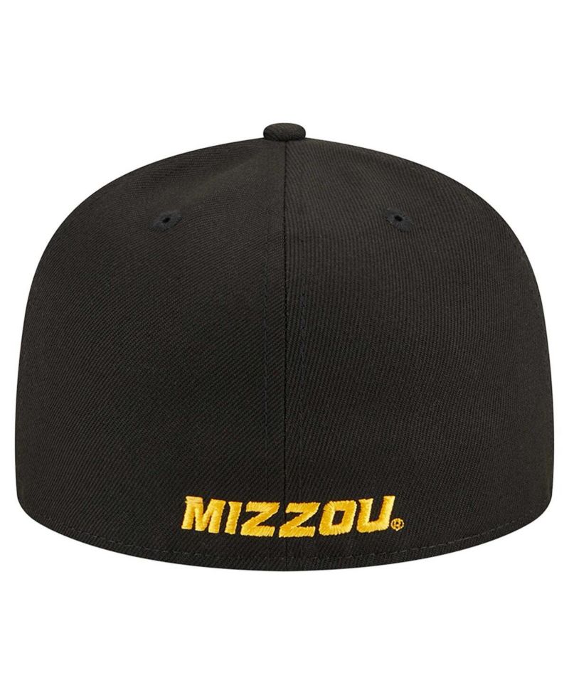 Men's Black Missouri Tigers Evergreen 59FIFTY Fitted Hat
