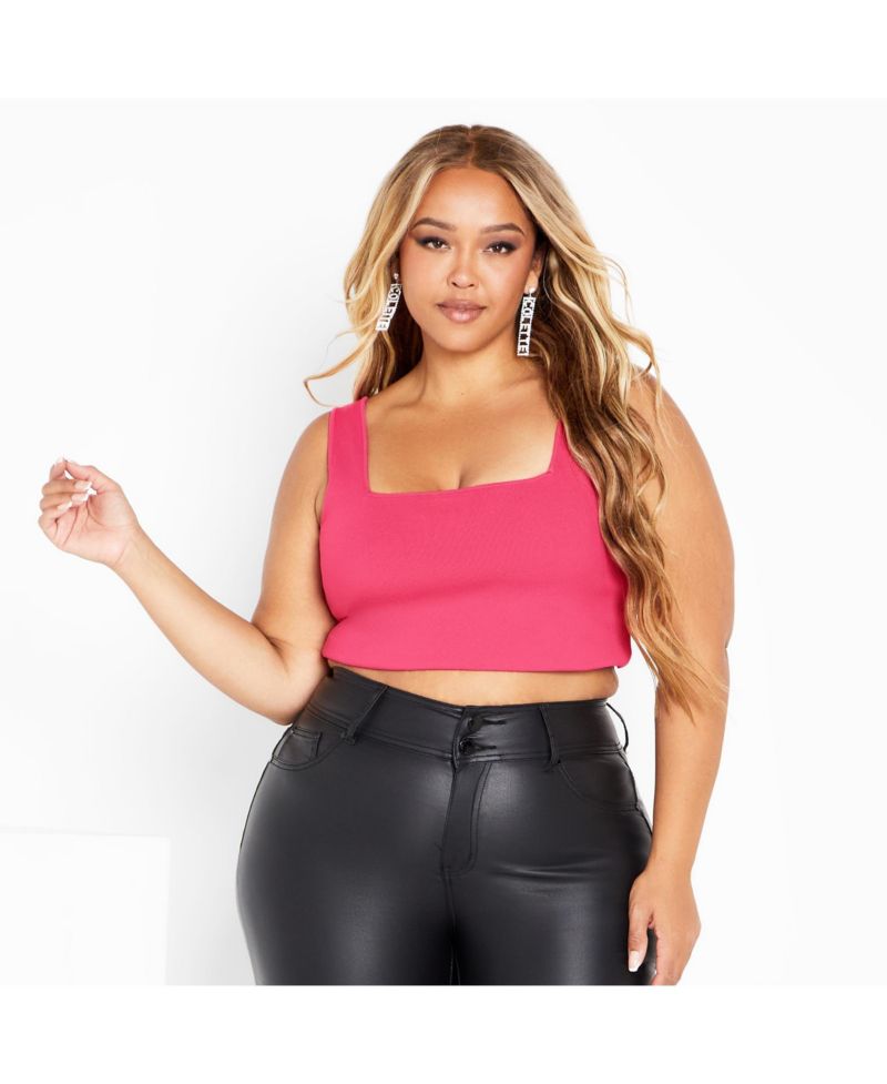 Plus Size Lanie Compact Knit Top