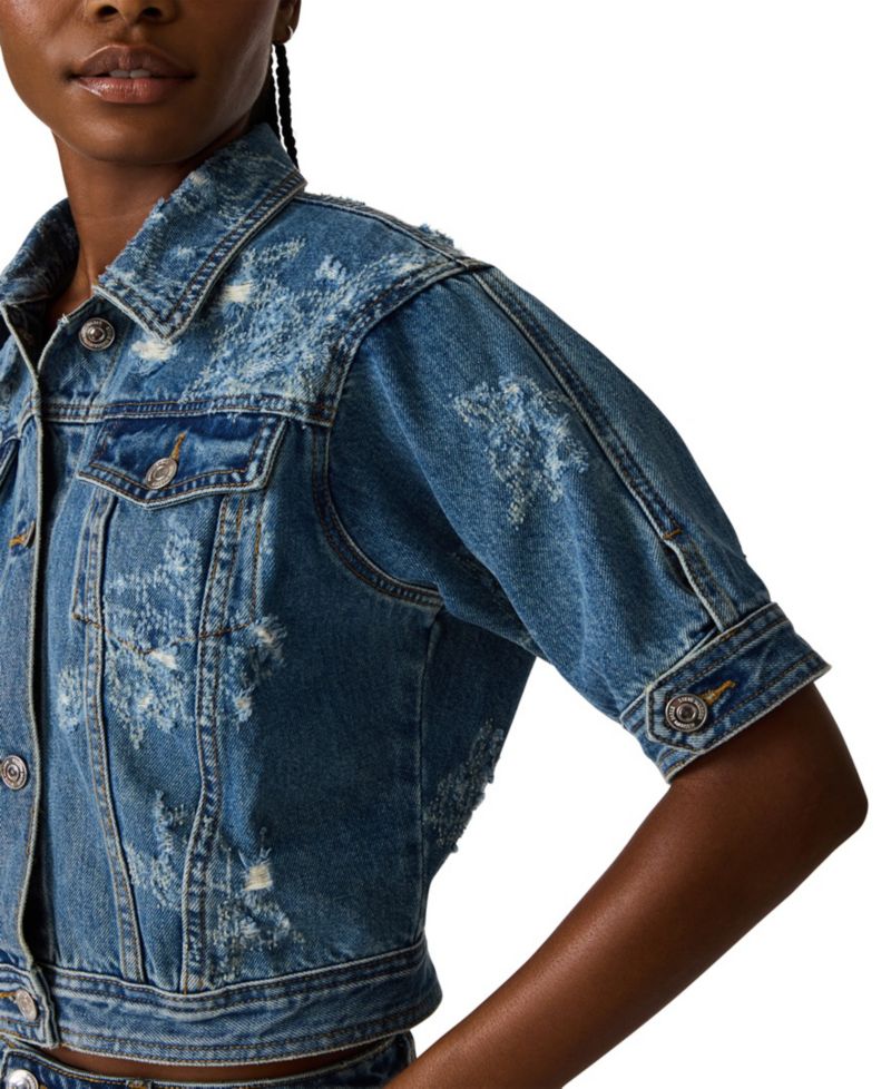Women's Collared Front Button Jacket