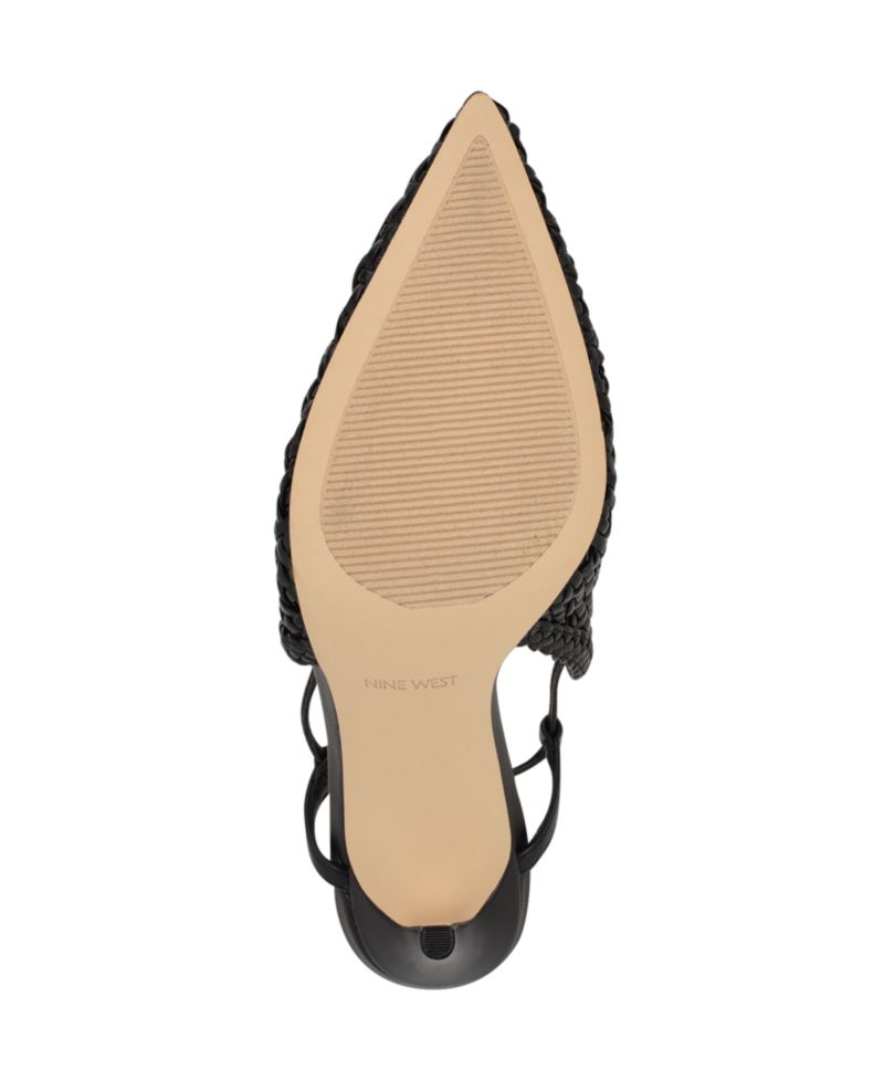 Women's Fessla Woven Tie-Up High Stiletto Pumps