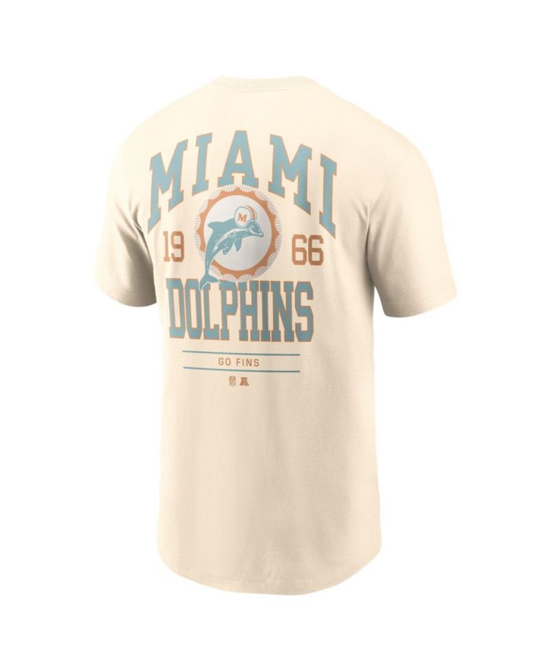 Men's Natural Miami Dolphins Freestyle Essential T-Shirt