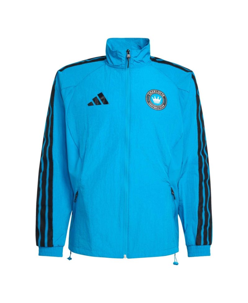Men's Blue Charlotte FC 2026 Anthem Raglan Full-zip Jacket