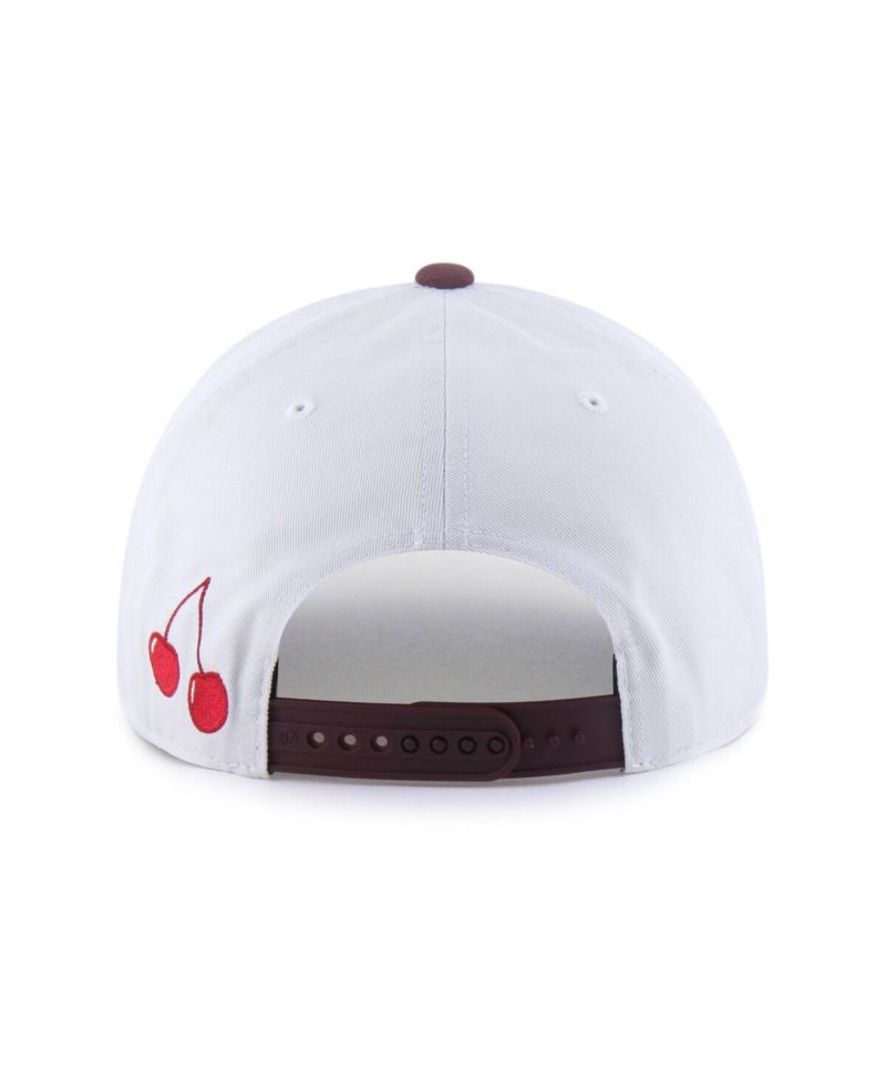 Men's and Women's Stone/Burgundy New York Mets Love Letter Adjustable Hitch Hat