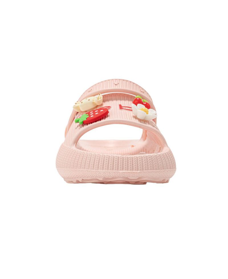 Little Girls Lightweight EVA Slide with Charms