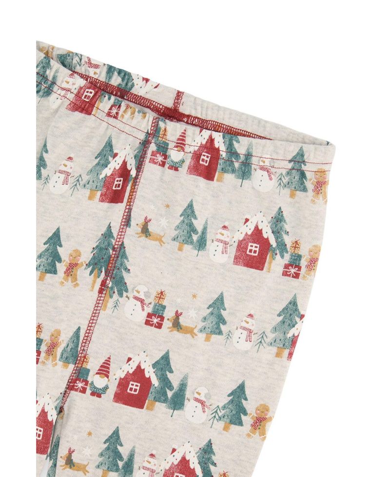 Little and Big 6-12 Unisex Cotton Two Piece Christmas Pajama Set Christmas Print