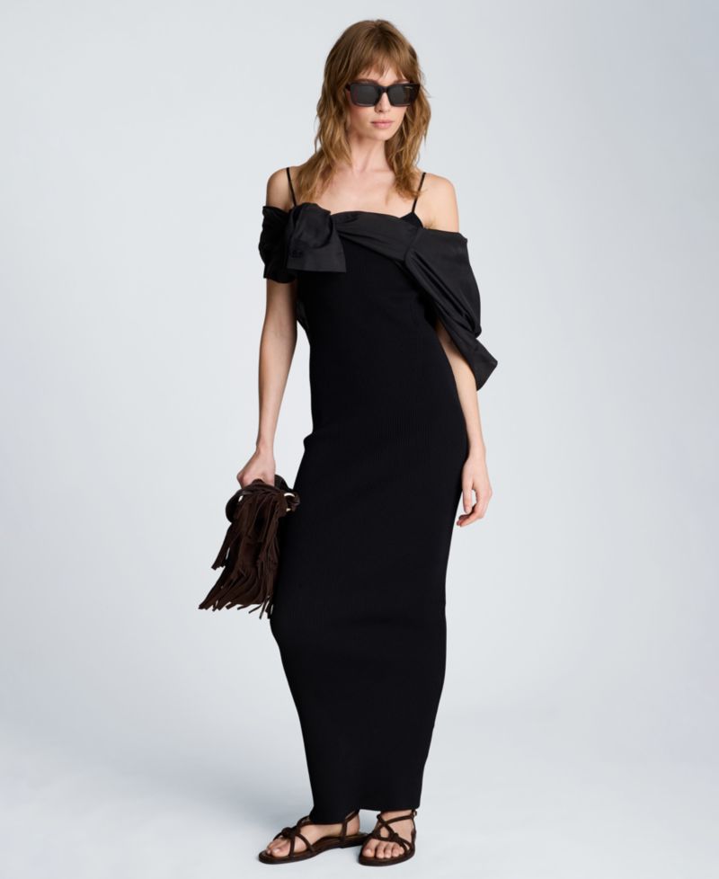 Women's Scoop Neck Cami Sweater Dress