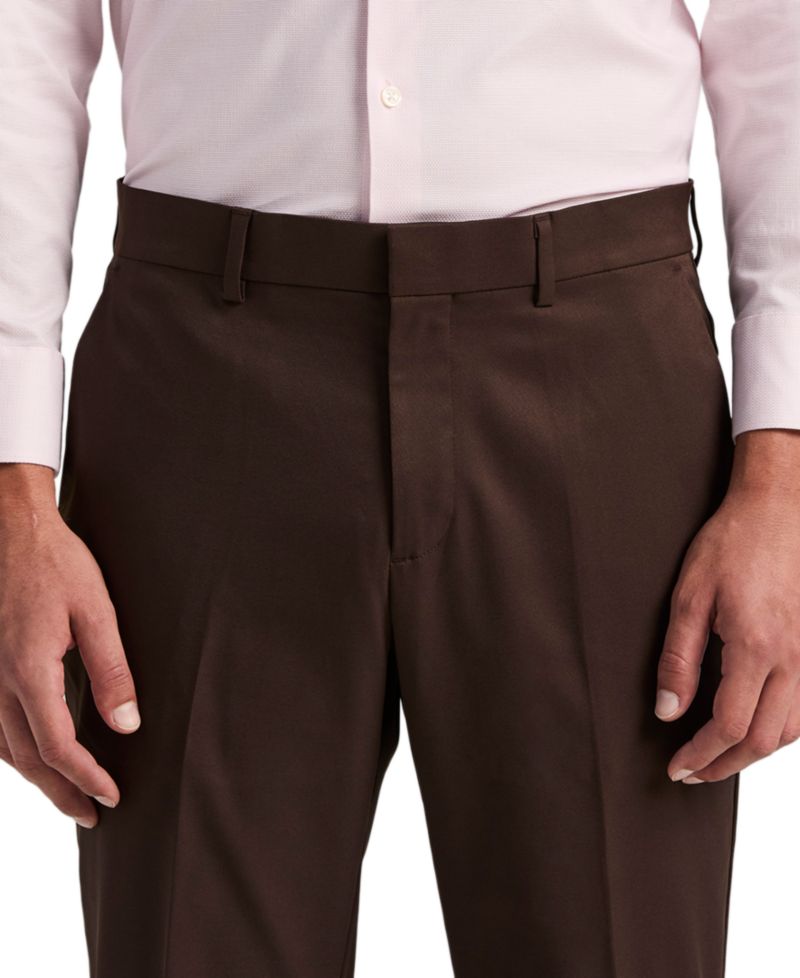 Men's Flat Front Modern-Fit Dress Pants