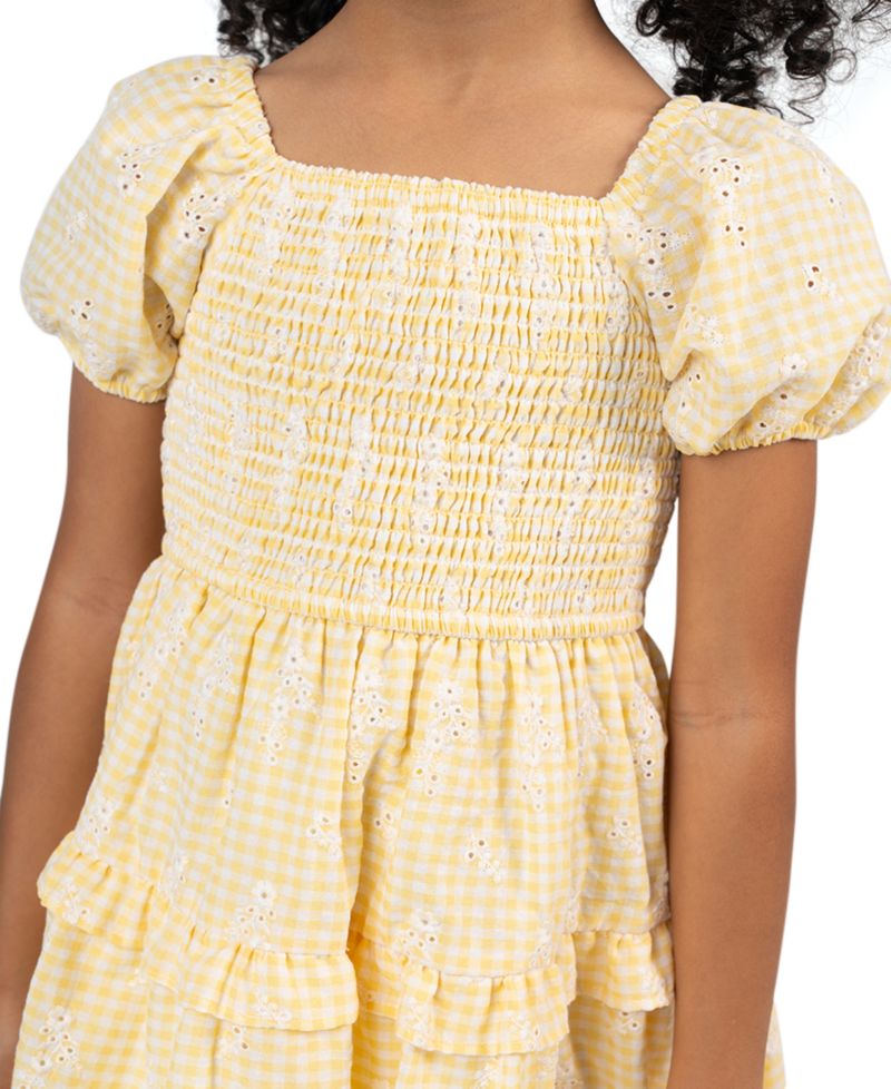 Платье с квадратным вырезом и сумочка для девочек от 2 до 6 лет, комплект из 2 предметов