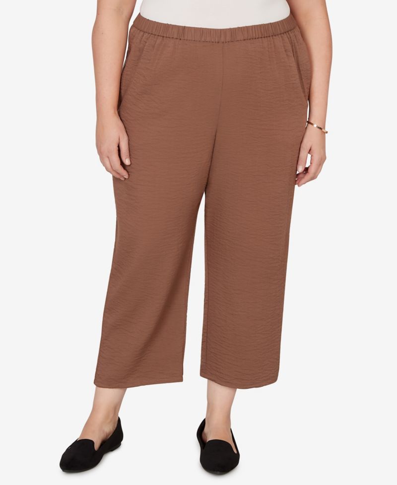 Plus Size Spice Market Wide-Leg Pants