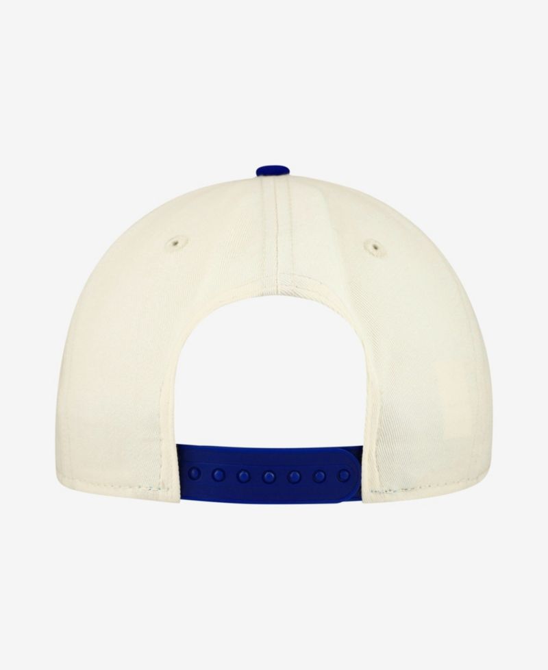 Women's Cream/Royal Los Angeles Dodgers Primary 9FORTY M-Crown Adjustable Hat