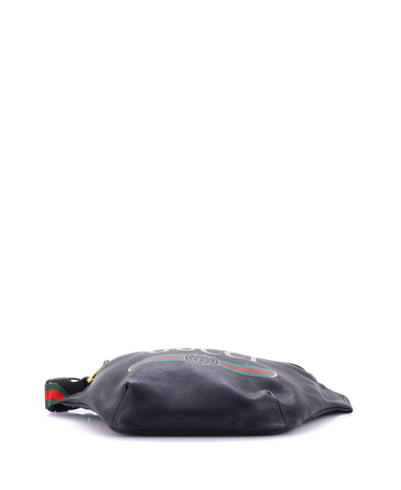 Medium Logo Belt Bag Printed Leather