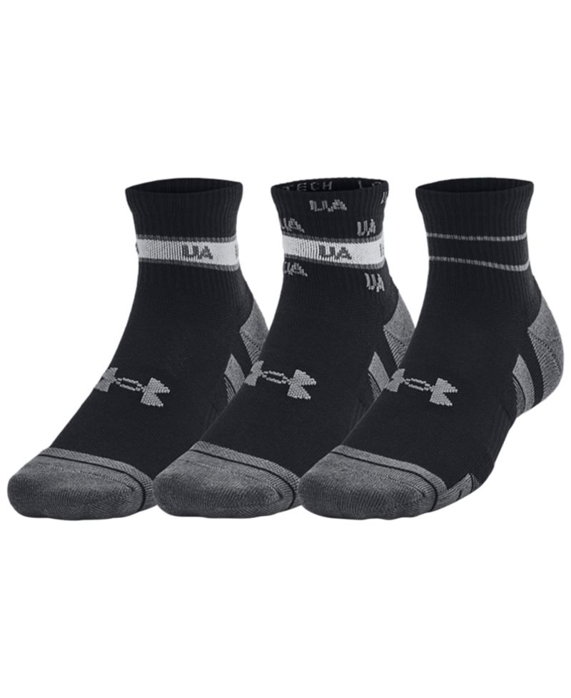 Men's UA Performance Tech Quarter Socks, 3-Pack