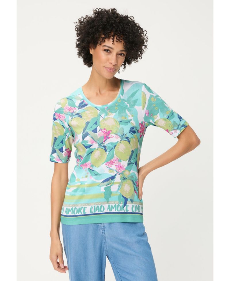 Women's Lemon Amore Print T-Shirt