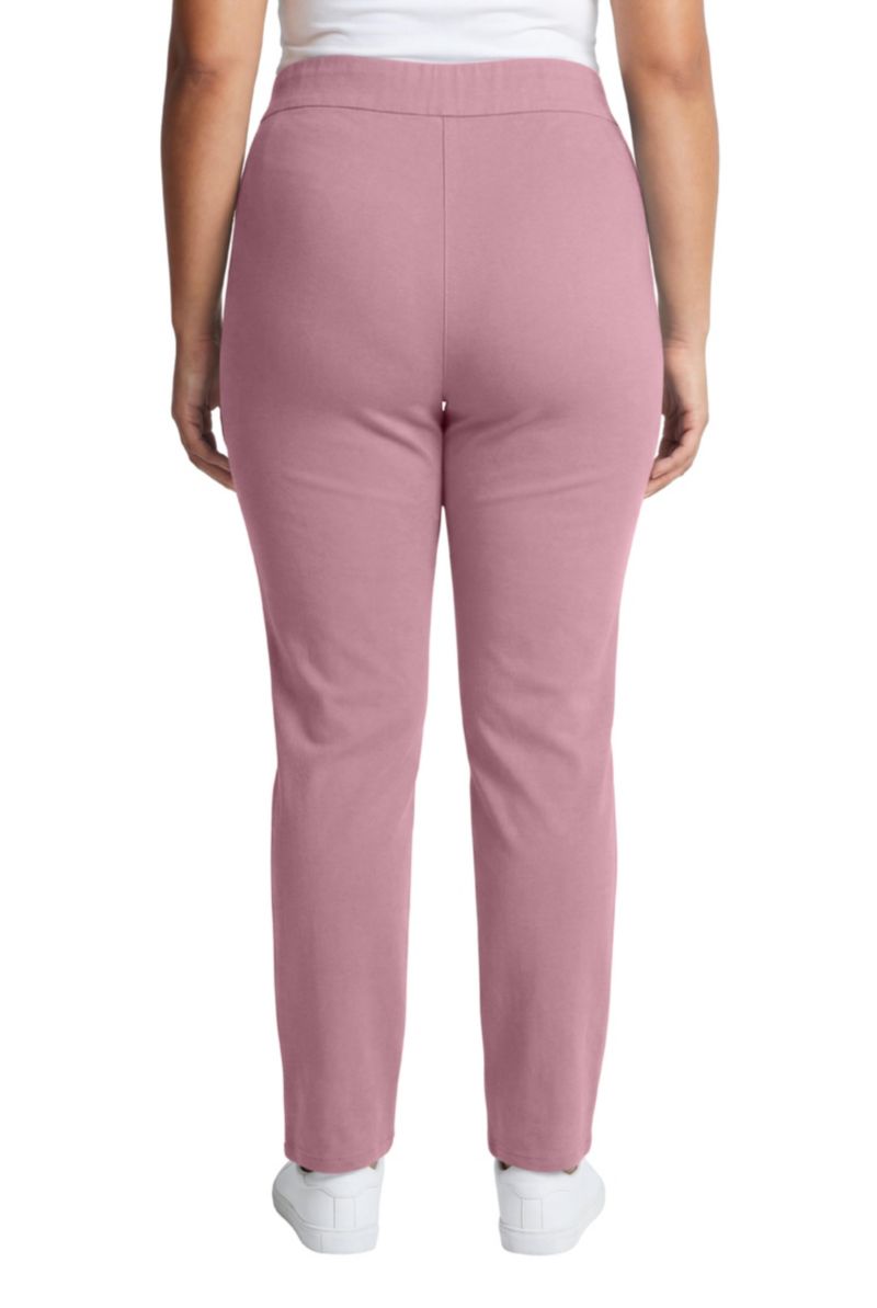 Women's Within Tall Flex-Fit Pull-On Straight-Leg Gap-Free Stretch Denim Jeans.