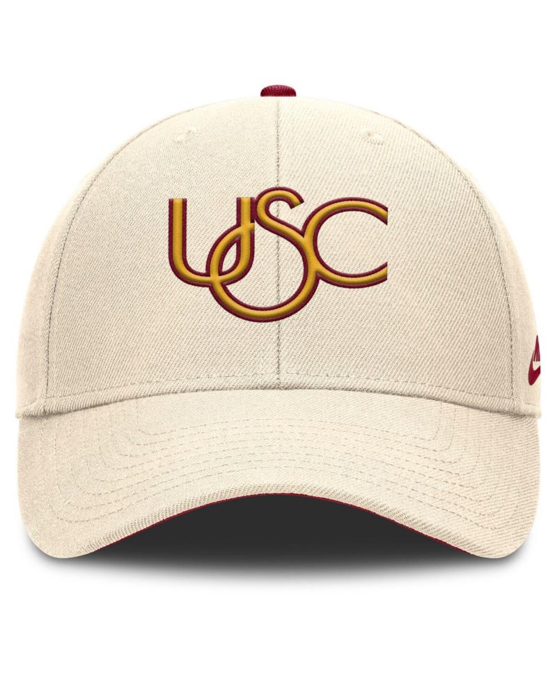 Men's Natural USC Trojans Rise Legacy Adjustable Hat