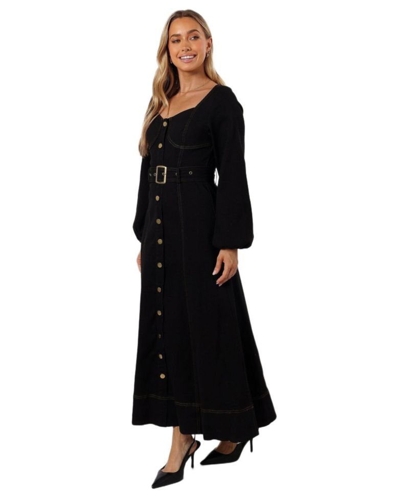Women's Mateo Long Sleeve Denim Dress