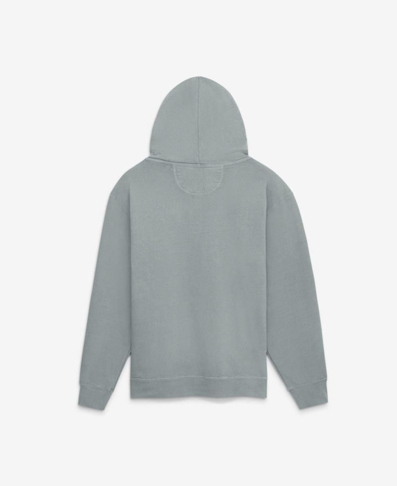Men's Gray New York Knicks Washed Hoodie