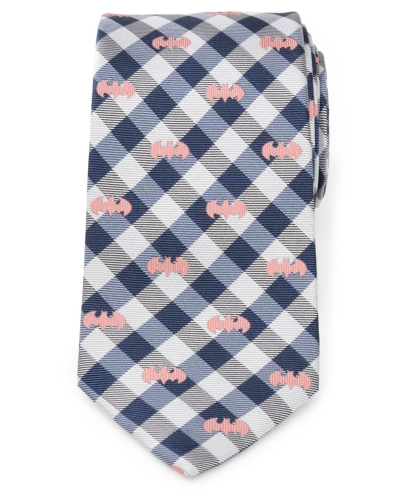 Men's Batman Plaid Tie