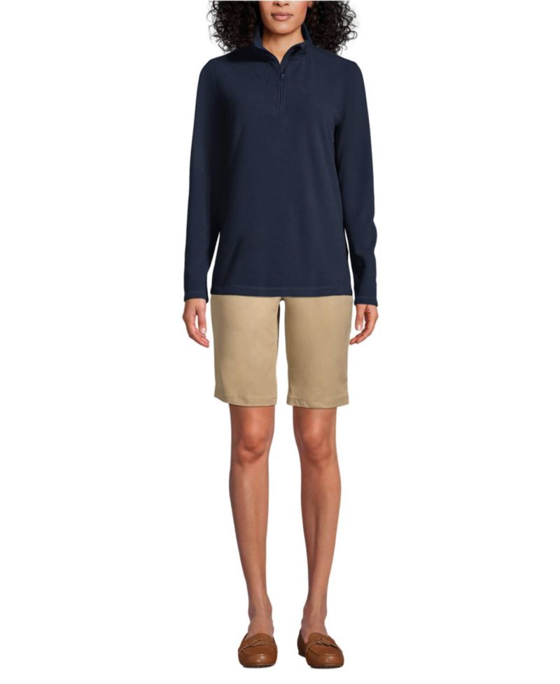 Women's Lightweight Fleece Quarter Zip Pullover