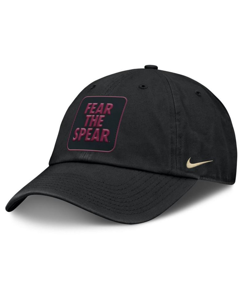 Men's Black Florida State Seminoles Local Club Adjustable Hat