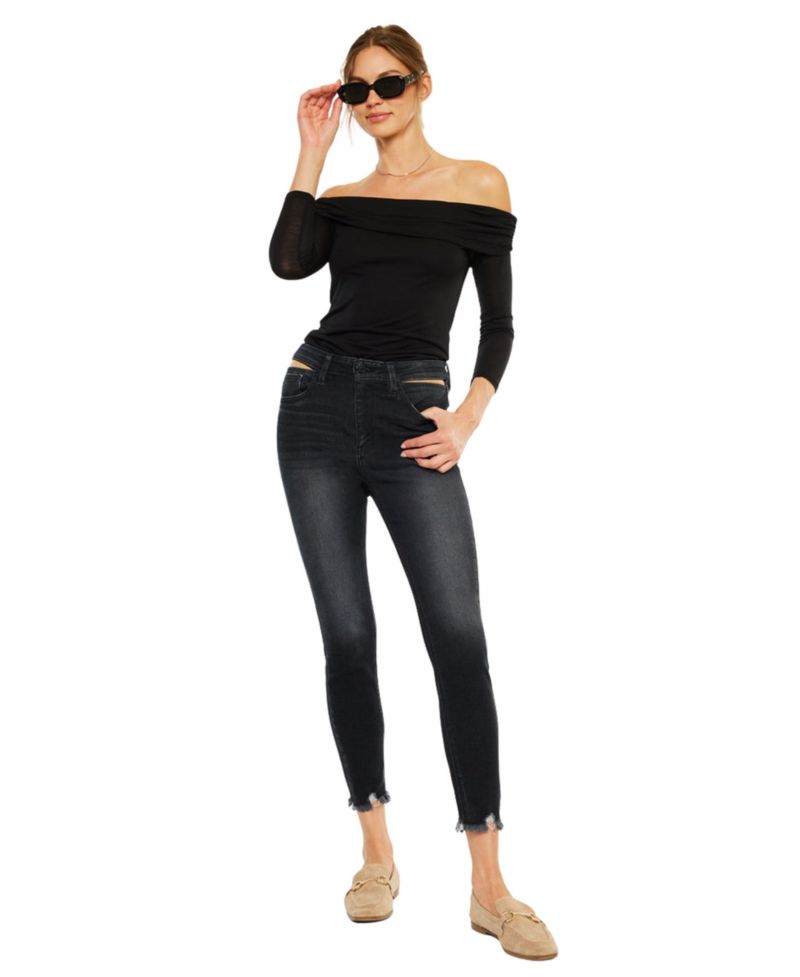Women's Tiara High Rise Ankle Skinny Jeans