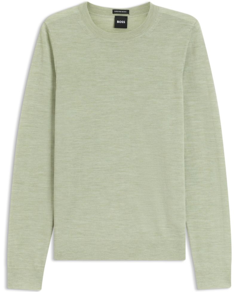 BOSS by Women's Merino Wool Slim-Fit Sweater