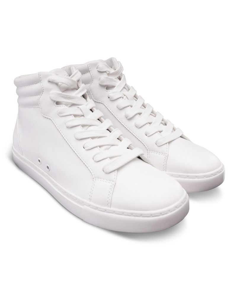 Big Kids' White High-top Sneaker