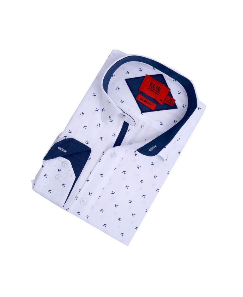 Men's Slim Fit Stylish Button-Down Shirt